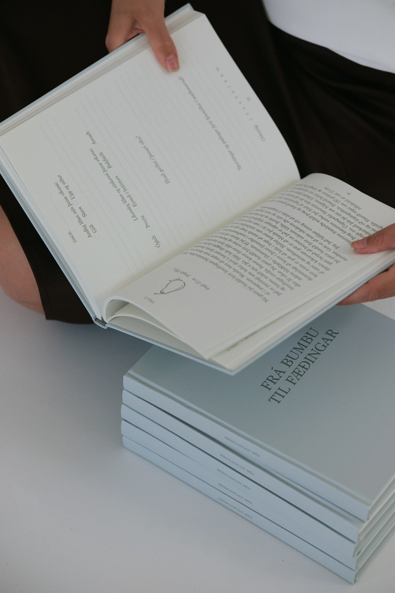 Meðgöngudagbók - FRÁ BUMBU TIL FÆÐINGAR